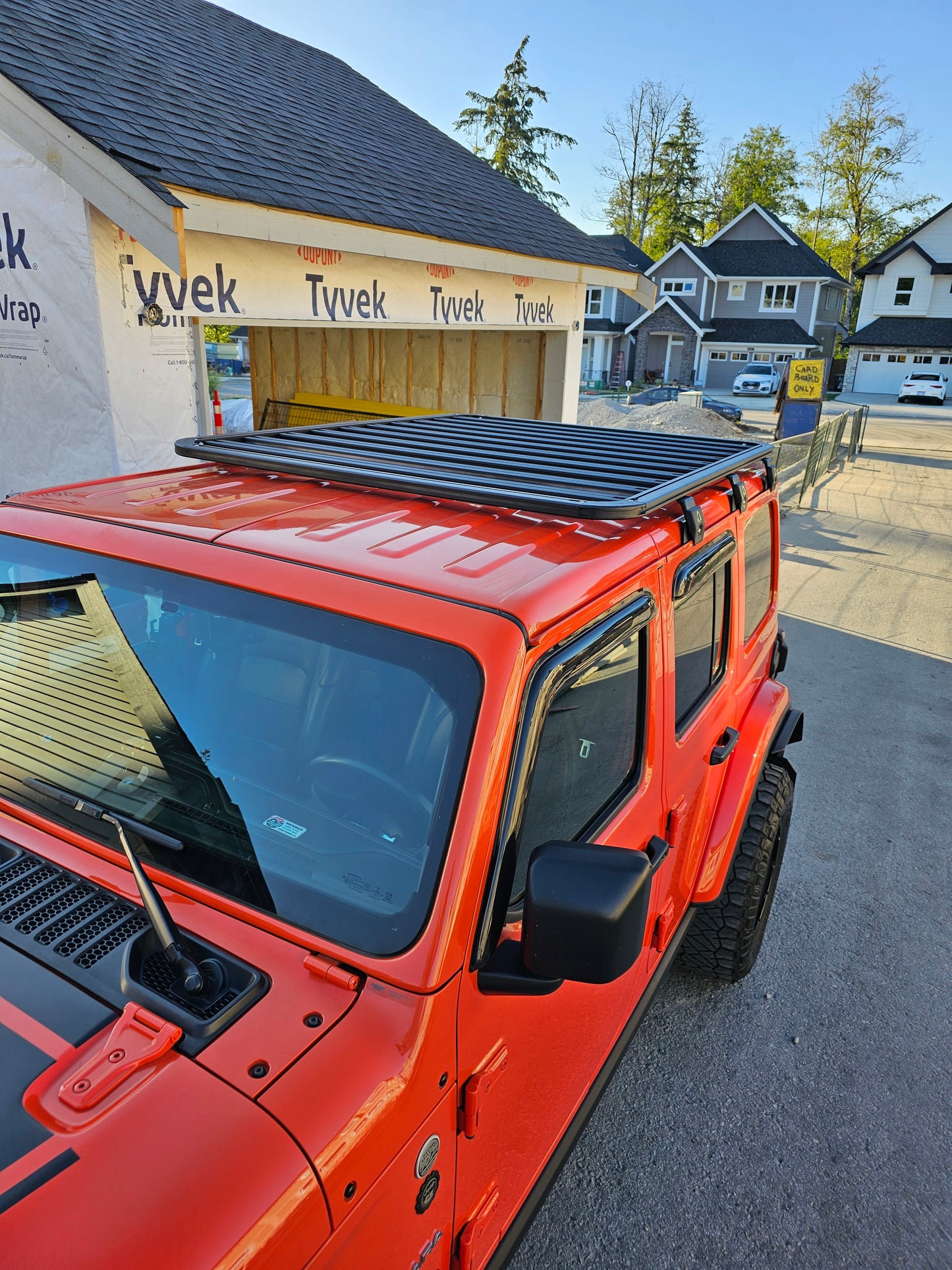 Heavy duty roof platform system Load capacity over 600 lbs Roof rack for Jeep Wrangler JL JT JK Three sizes