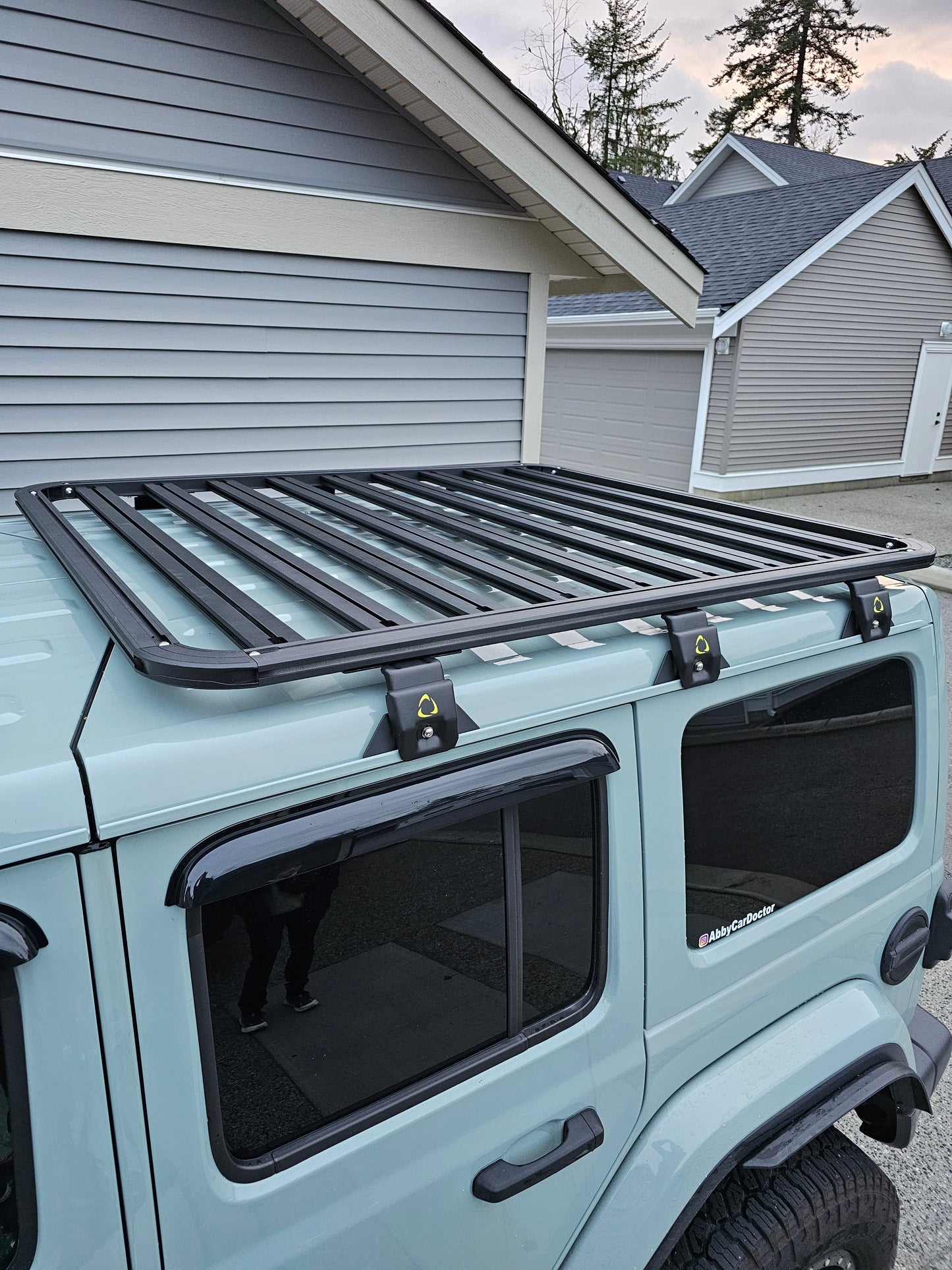 Heavy duty roof platform system Load capacity over 600 lbs Roof rack for Jeep Wrangler JL JT JK Three sizes