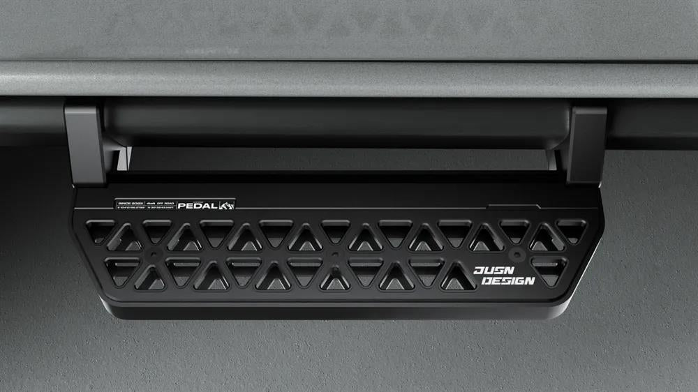 JUSN FORD Bronco pedal side steps 4pcs Luxury aluminum CNC carving technology No drilling required