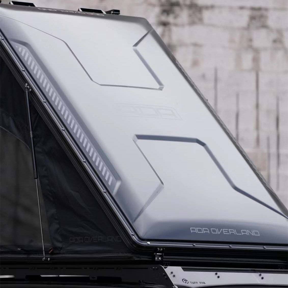 ADA ROOF TOP TENT CITY-127 ABS Hard Shell Aluminum frame Light and thin triangular SUV tent