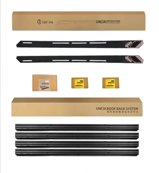 TUFF FAB FORD Bronco Short Roof Rack fit 2021+Bronco Hardtop 4-Door Super strong load-bearing capacity