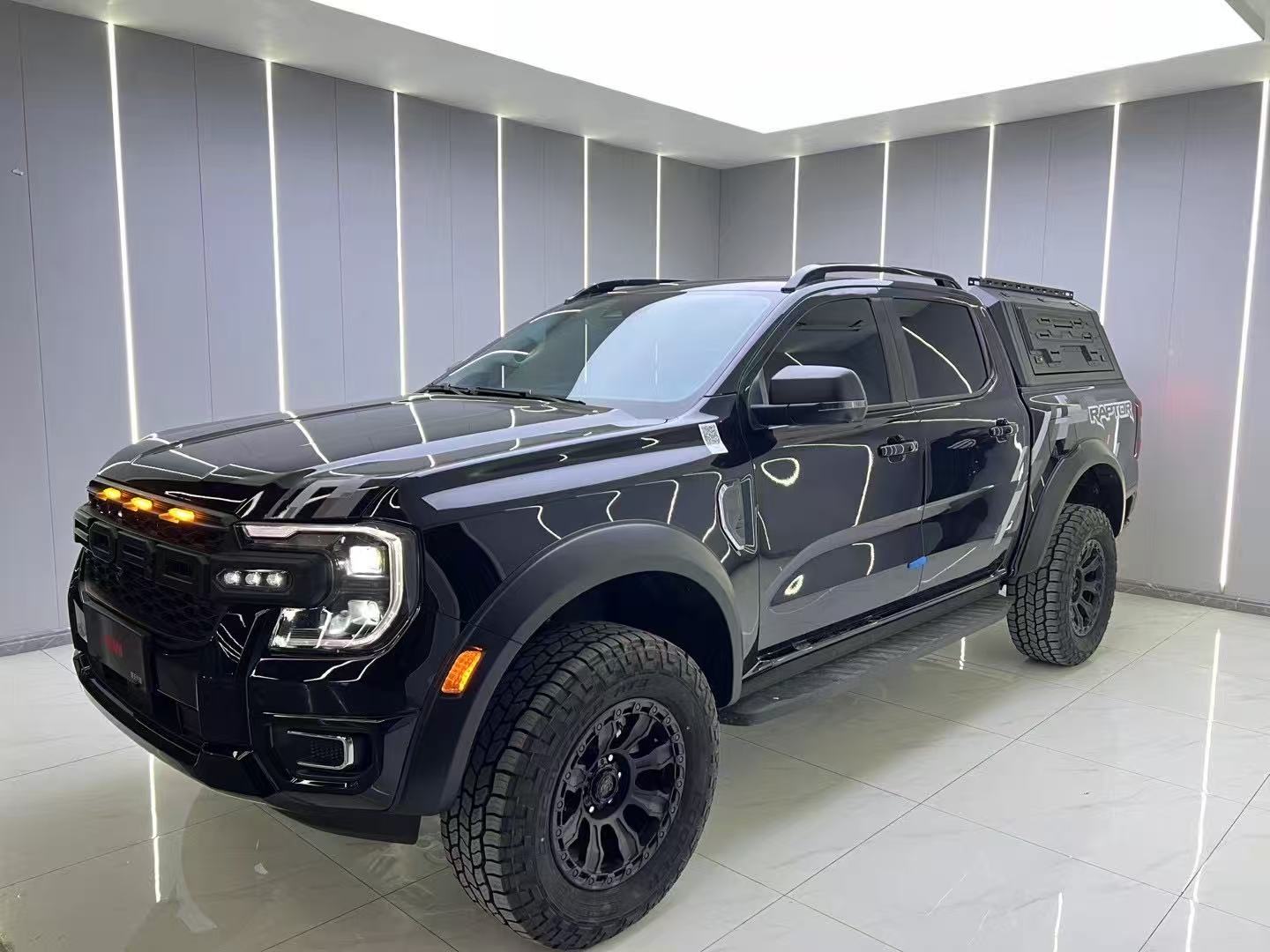 FORD Ranger Maverick smart canopy truck caps steel/Aluminum gullwing side doors with molle panels bed cover