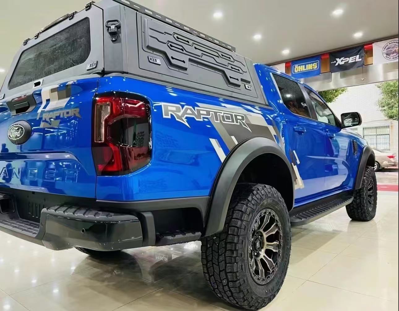 FORD Ranger Maverick smart canopy truck caps steel/Aluminum gullwing side doors with molle panels bed cover