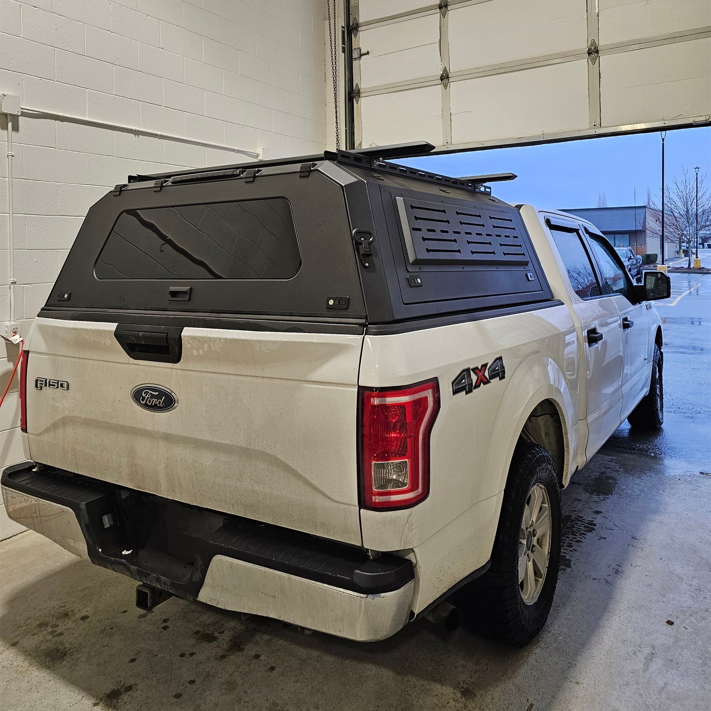 FORD F150(Raptor/Lightning)5.5/6.5FT smart canopy truck caps bed cover Aluminum or steel, Gullwing side doors