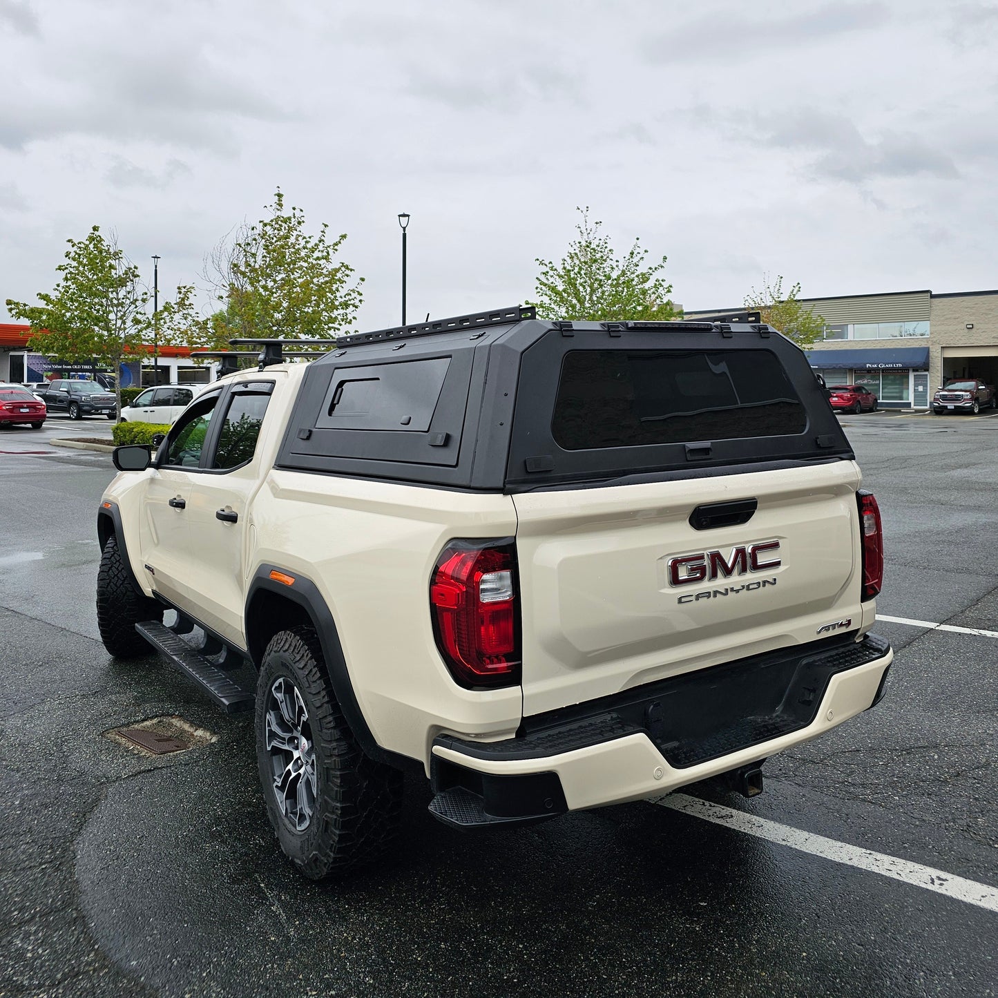 Chevrolet Silverado GMC Sierra 1500 5.8/6.5FT Canyon/Colorado 5FT  smart canopy truck caps pickup truck bed parts Aluminum or steel, Gullwing side doors