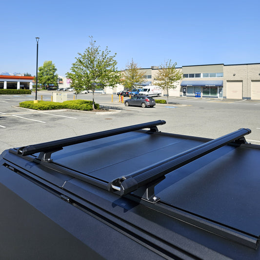 Canopy Universal High load bearing Aluminum crossbars Length 135cm (53”) FITS Light Cavalry/SMARTCAP roof rails/Leer/ Install roof top tent