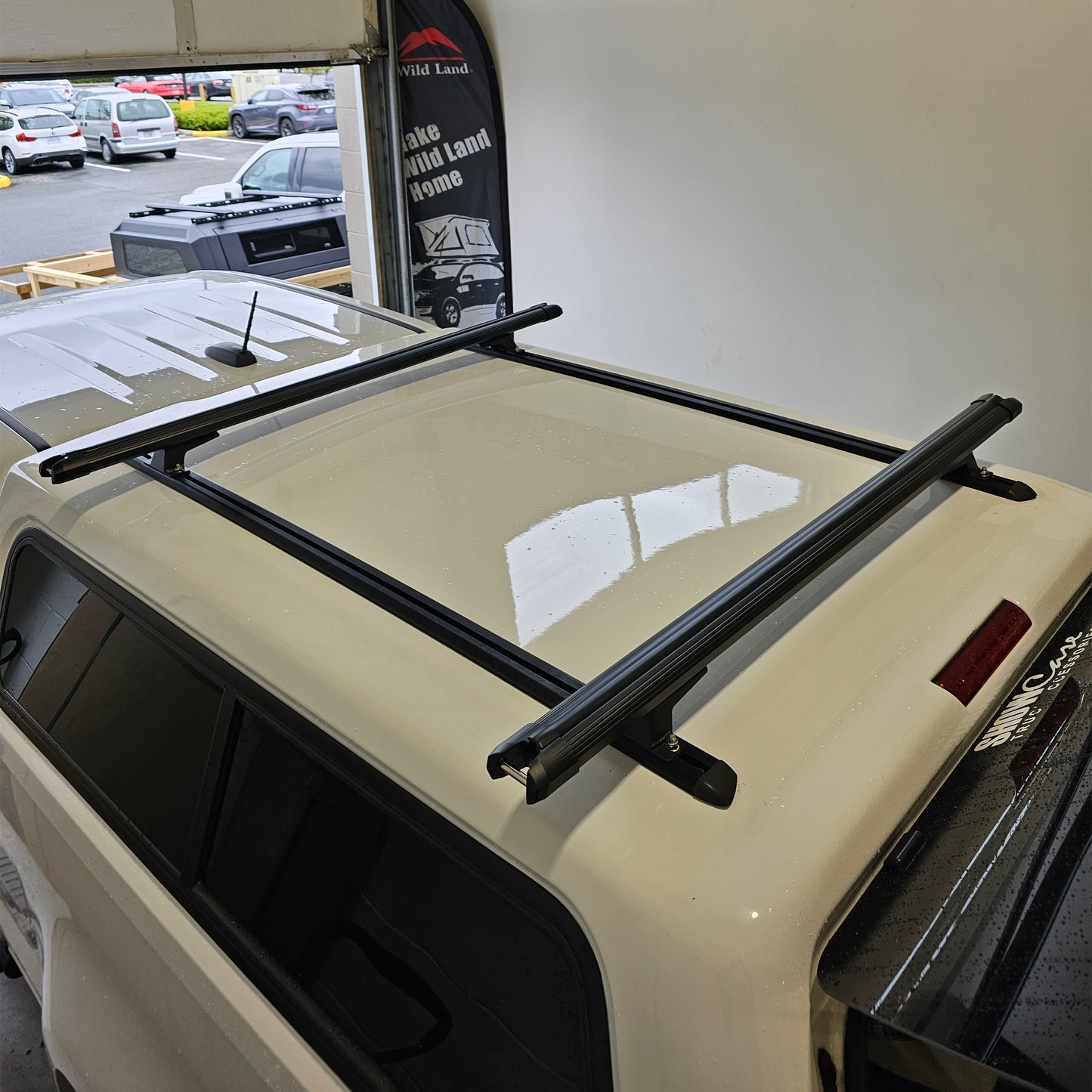 Canopy Universal High load bearing Aluminum crossbars Length 135cm (53”) FITS Light Cavalry/SMARTCAP roof rails/Leer/ Install roof top tent