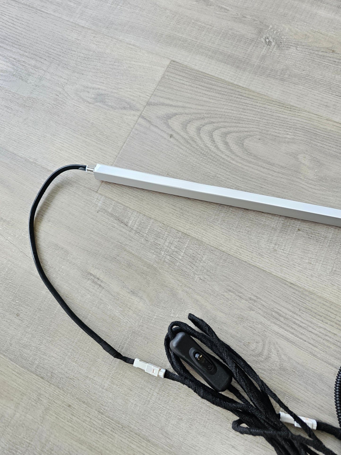 Canopy/camper/RV 12V Interior LED lighting system with switch and extension cord