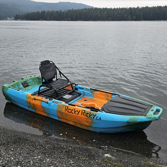 10ft Fishing KAYAK RK01 Spliced Wide Body Stand Fishing Freely Expandable HDPE Material