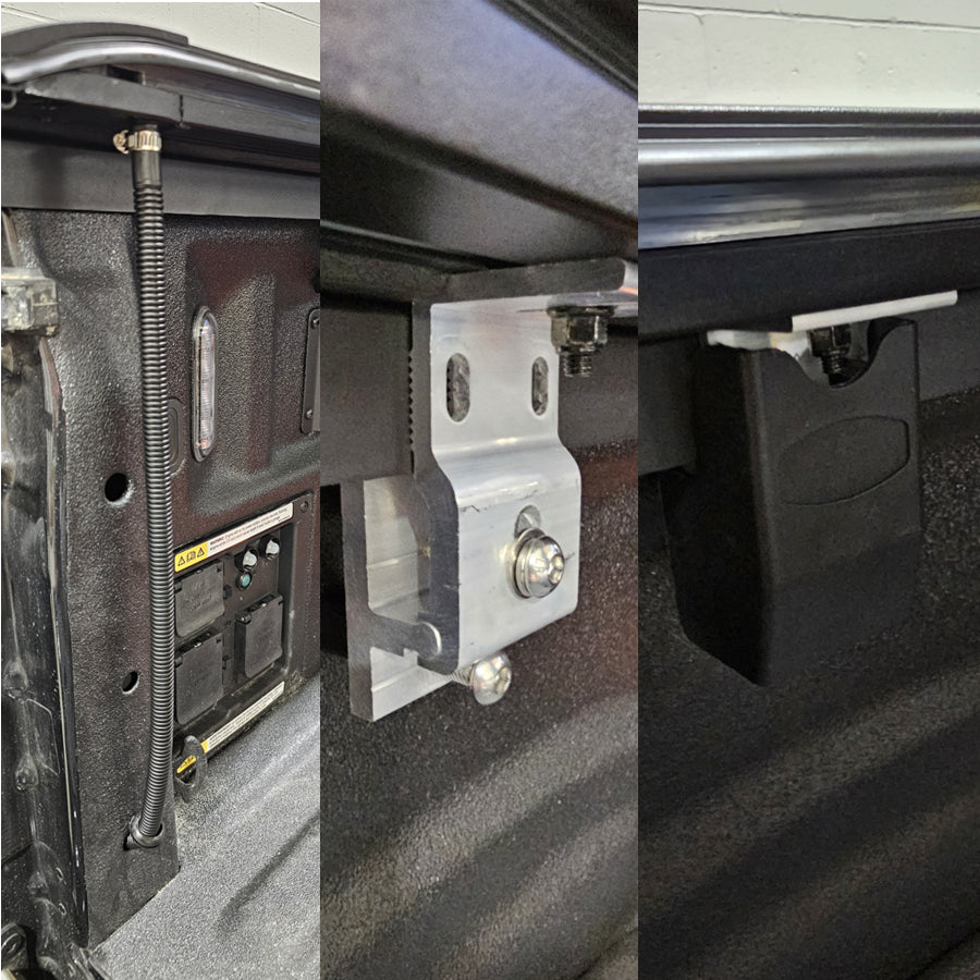 Bestwyll Retractable hard Tonneau Cover-Manual fits Chevrolet Silverado/GMC Sierra 1500 5.8'/6.8 Colorado/Canyon 5'