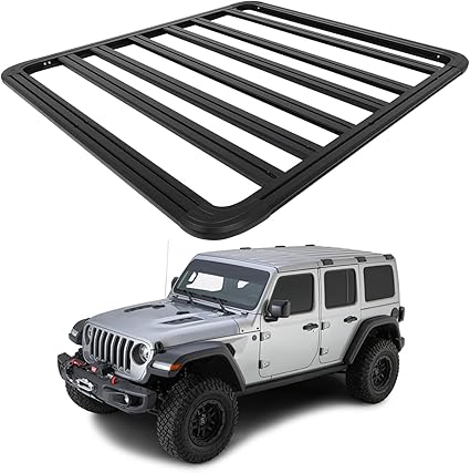 Heavy duty roof platform system Load capacity over 600 lbs Roof rack for Jeep Wrangler JL JT JK Three sizes