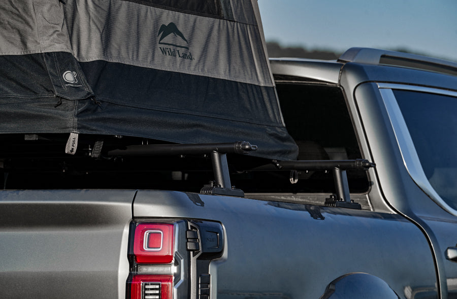 Wild Land high strength aluminum truck bed frame, bed mounted or cover rail mounted