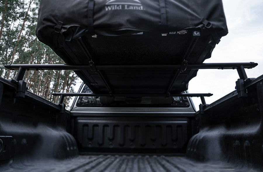 Wild Land high strength aluminum truck bed frame, bed mounted or cover rail mounted
