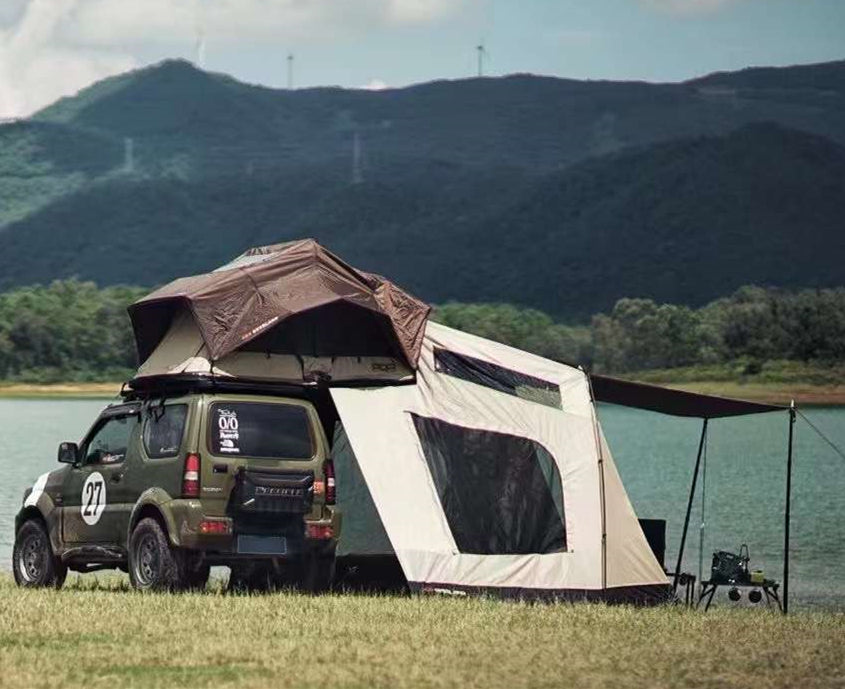 ADA ROOF TOP TENT WS125 Light off-road RTT SMALL CAR SUV TRUCK CAMPING 90LBS 2 people