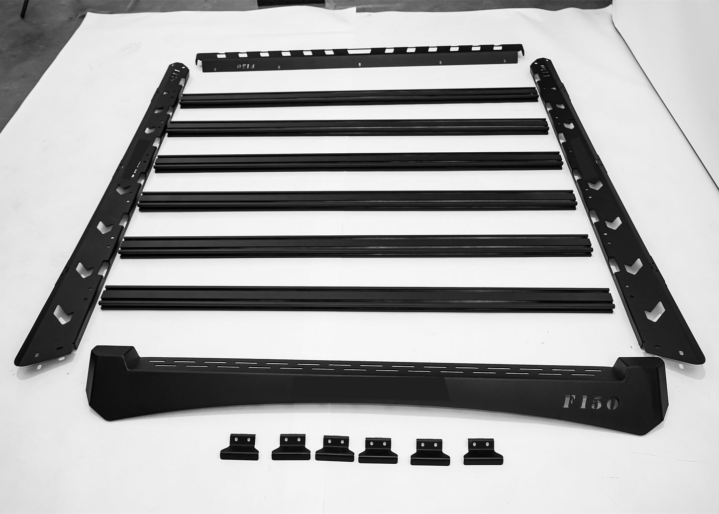 Ford F150(Raptor/Lightning)Roof platform system Steel and Aluminum Roof rack Expandable roof tent bicycle kayak No drilling required
