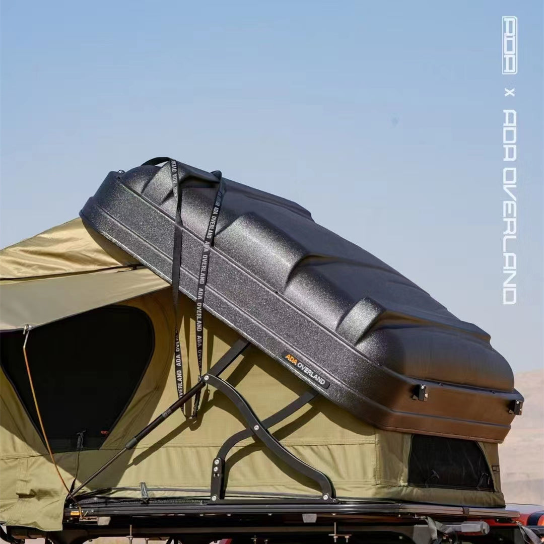 ADA ROOF TOP TENT PS160  LINE-X HARD SHELL STYLE best off-road rtt 2-3 people truck camping
