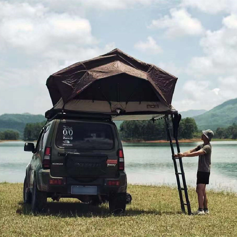 small roof top tent ADA ROOF TOP TENT WS125 Light off-road RTT SMALL CAR SUV TRUCK CAMPING – ROCKY RICKY