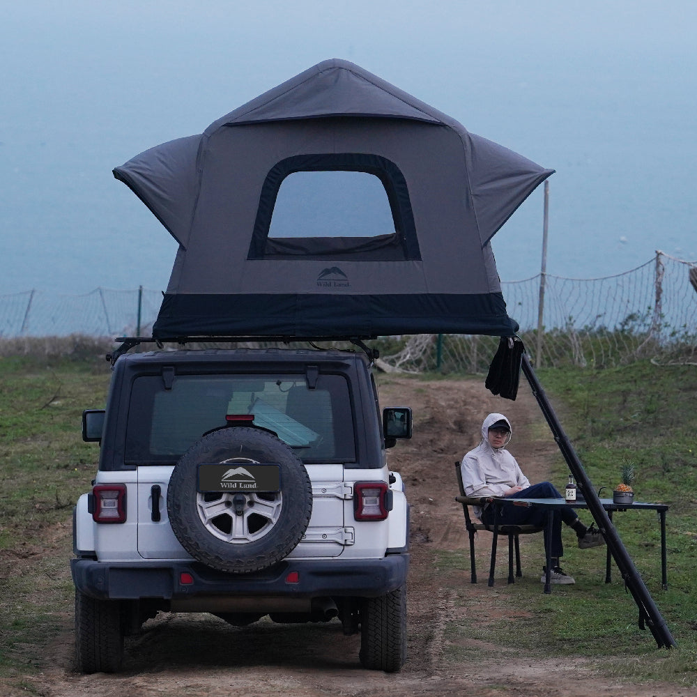 Wild Land Air Cruiser brand new patented inflatable roof top tent ultra-light automatic opening