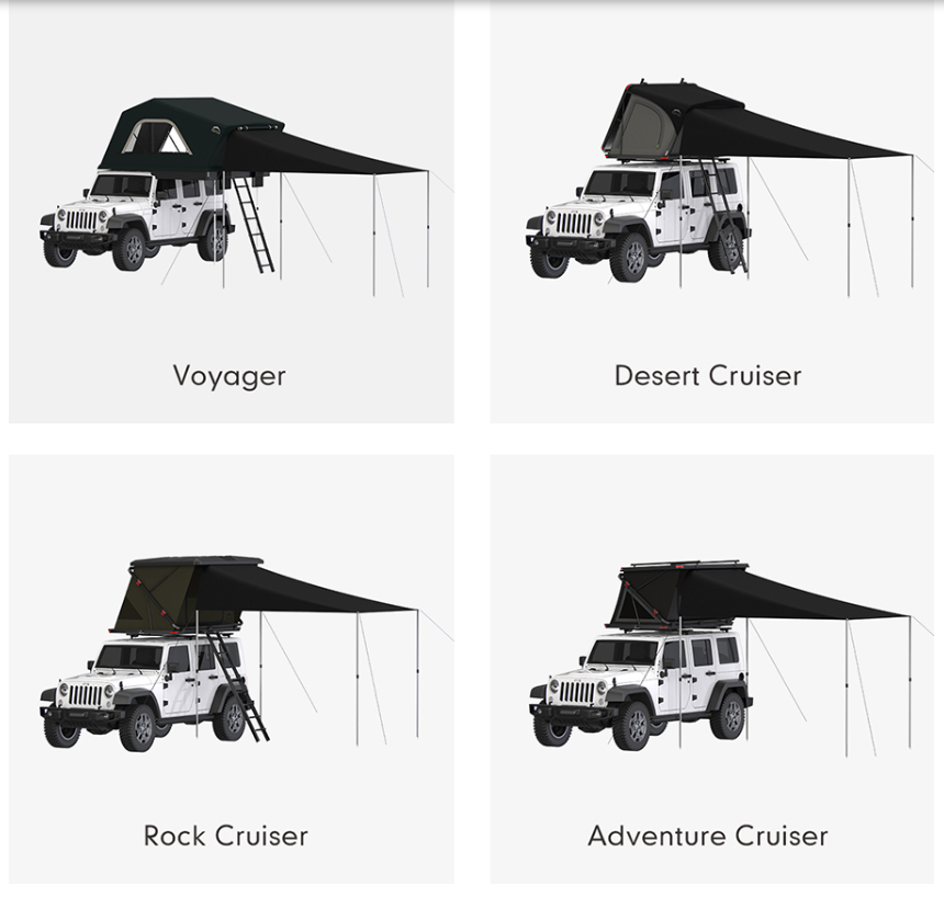Wild Land Universal Tarp UV-Resistant Roof Top Tent Awning Universal design