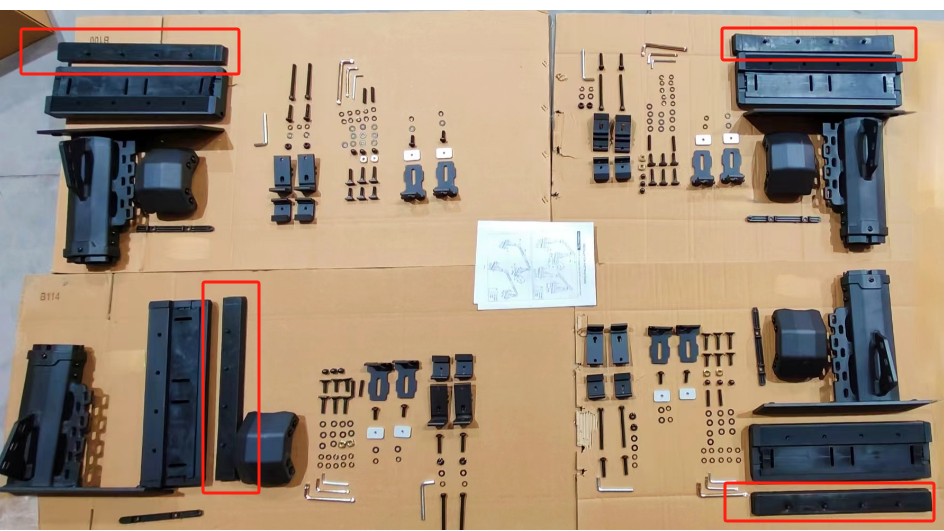 Universal Adjustable Aluminum Truck bed rack ROLL BARS +SIDE PANELS OR TOOL BOXES  Luggage rack system