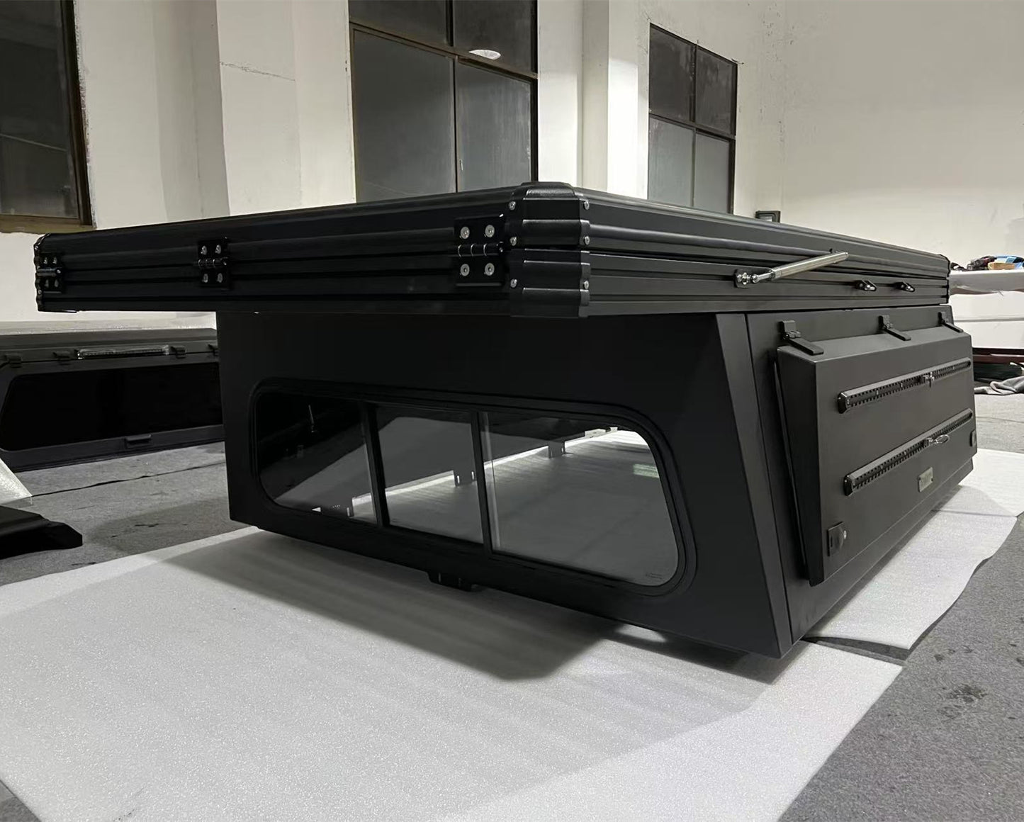 TOYOTA TACOMA 16-23 5FT CAMPER aluminum multifunctional canopy RTT removable