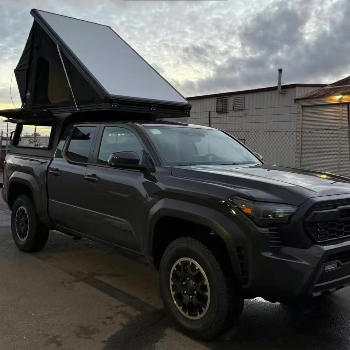 TOYOTA TACOMA 16-23 5FT CAMPER aluminum multifunctional canopy RTT removable