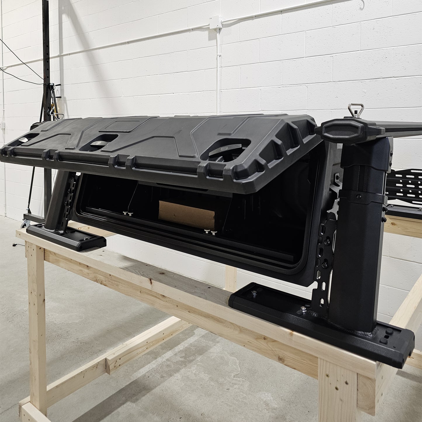 Universal Adjustable Aluminum Truck bed rack ROLL BARS +SIDE PANELS OR TOOL BOXES  Luggage rack system