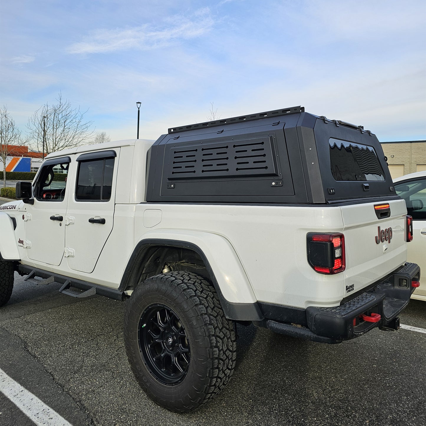 Jeep Gladiator truck canopy caps Truck storage expandable rack crossbar roof tent