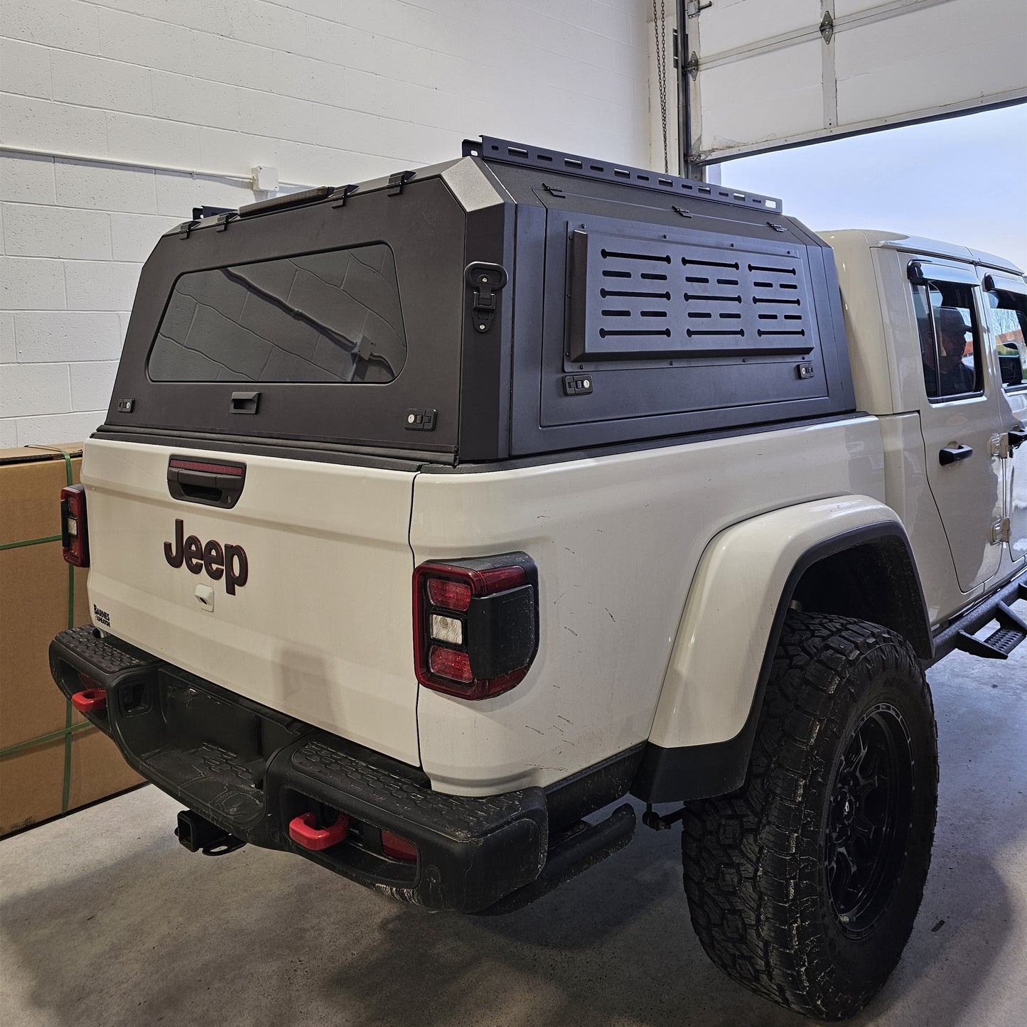 Jeep Gladiator truck canopy caps Truck storage expandable rack crossbar roof tent