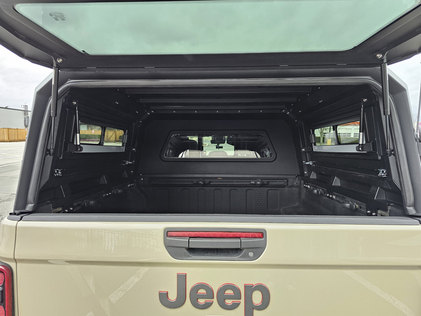 Jeep Gladiator truck canopy caps Truck storage expandable rack crossbar roof tent