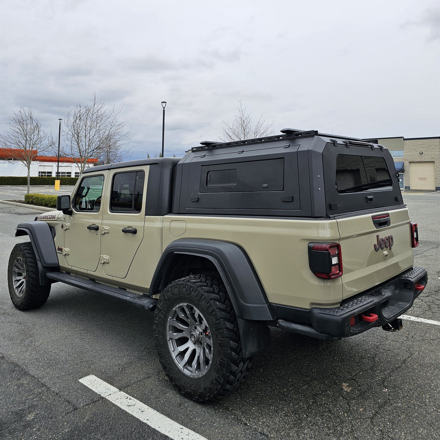 Jeep Gladiator truck canopy caps Truck storage expandable rack crossbar roof tent
