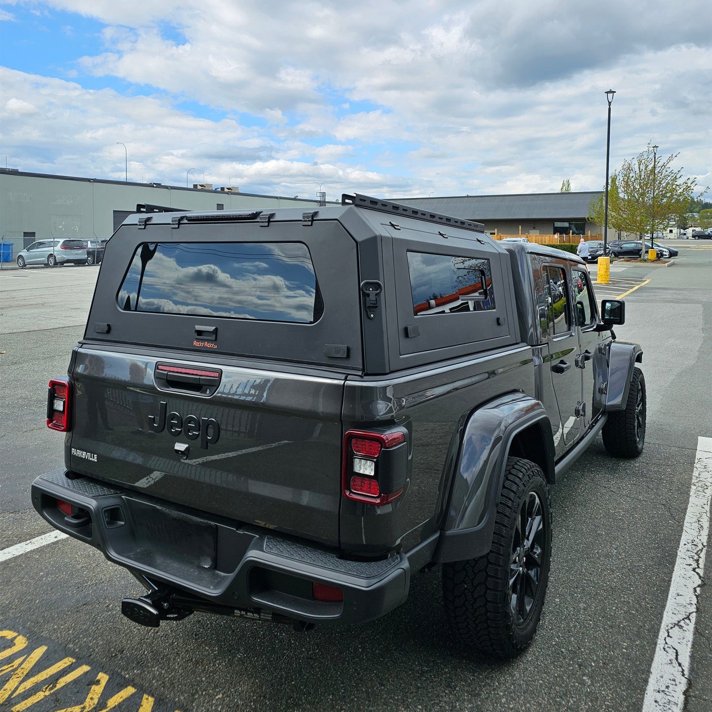 Jeep Gladiator truck canopy caps Truck storage expandable rack crossbar roof tent