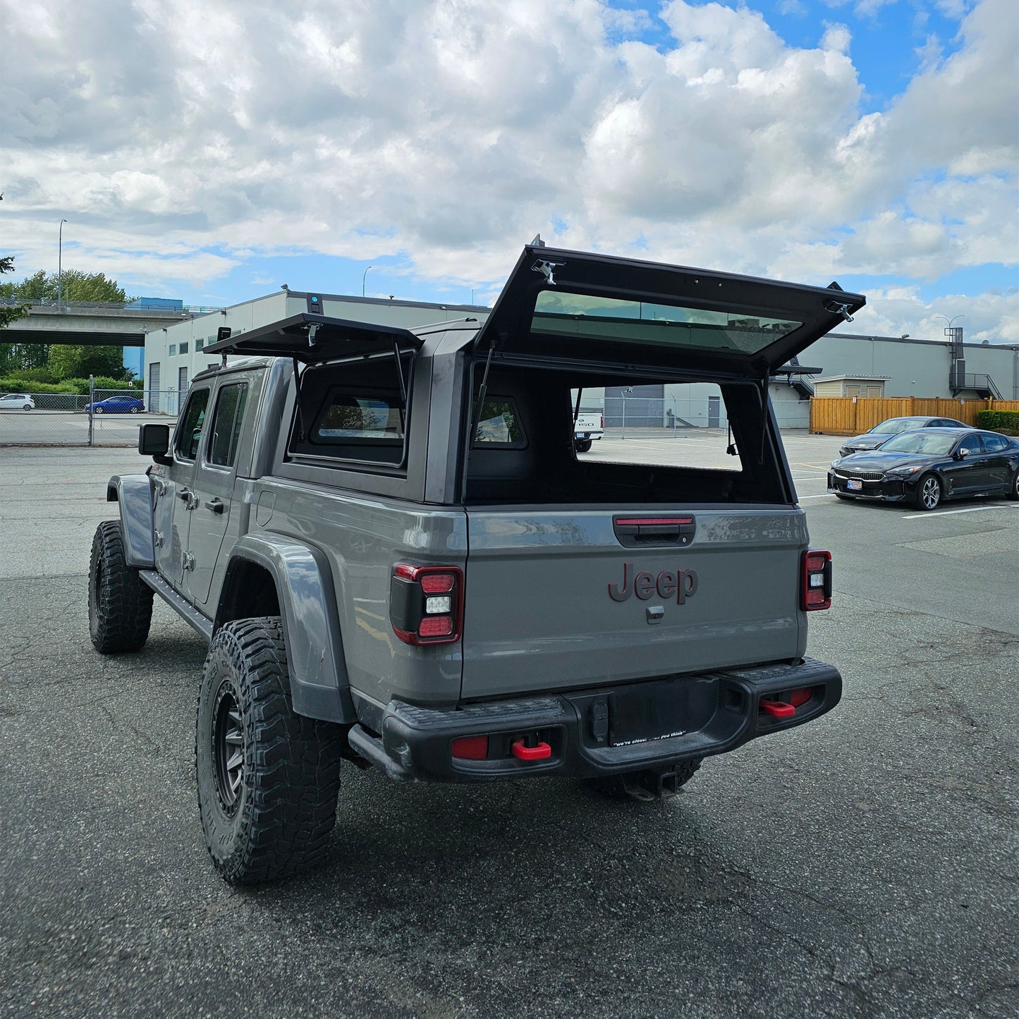 Light Cavalry Series smart canopy Aluminum  Ultralight 130-160lbs JEEP Gladiator RAM 1500