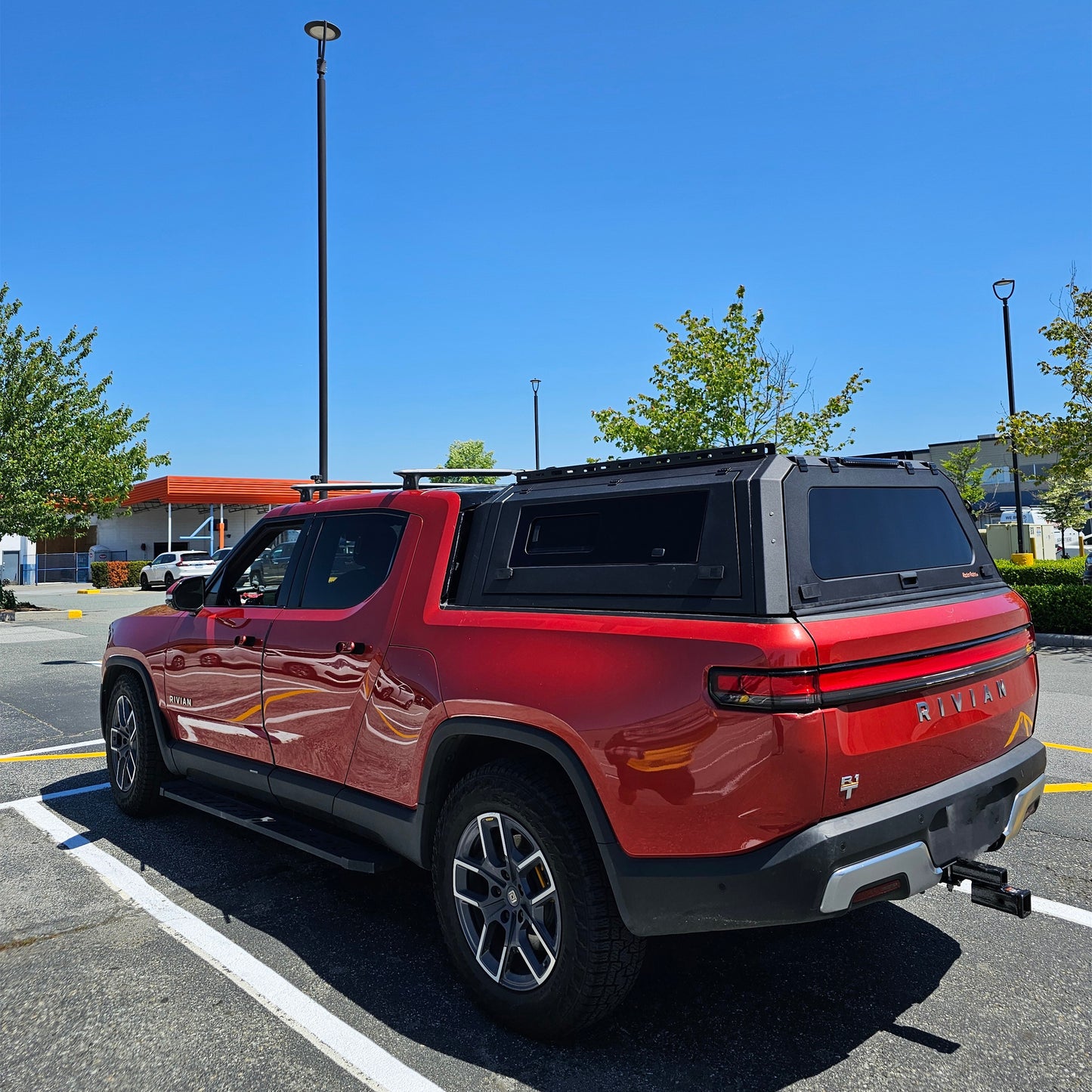 RIVIAN Specially designed Truck Canopy for R1T, 100% original car position installation