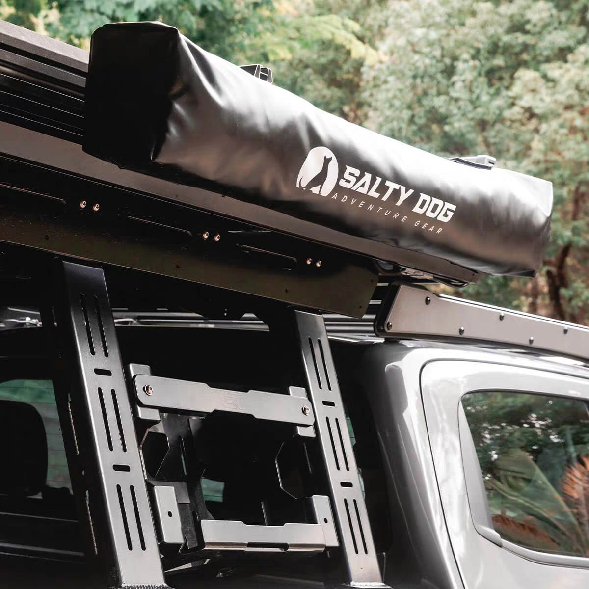 Camper awning brackets, roof top tent rails side tent brackets, shower tent brackets