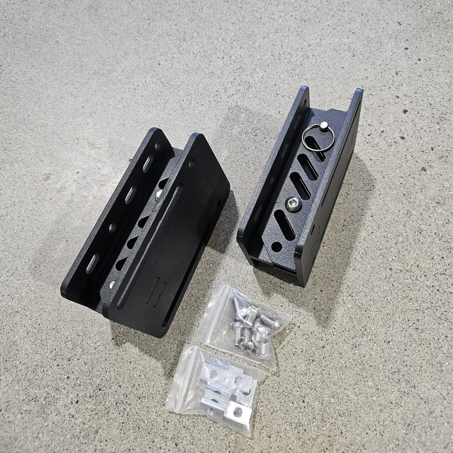 Camper awning brackets, roof top tent rails side tent brackets, shower tent brackets