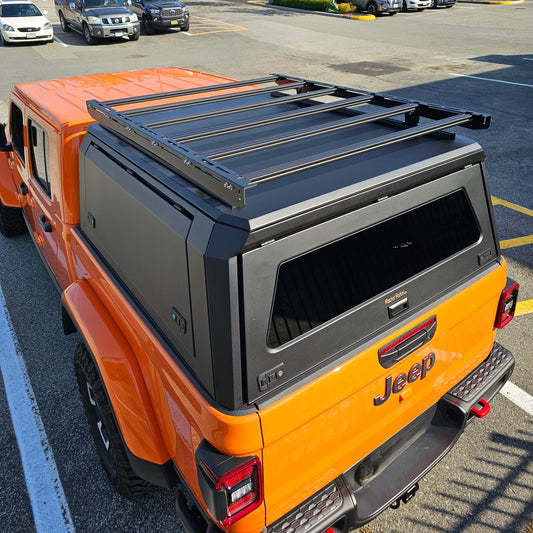 Truck Canopy Universal High load bearing Aluminum Roof platform 48*60" FITS Light Cavalry/Canopy roof rails/Install roof top tent