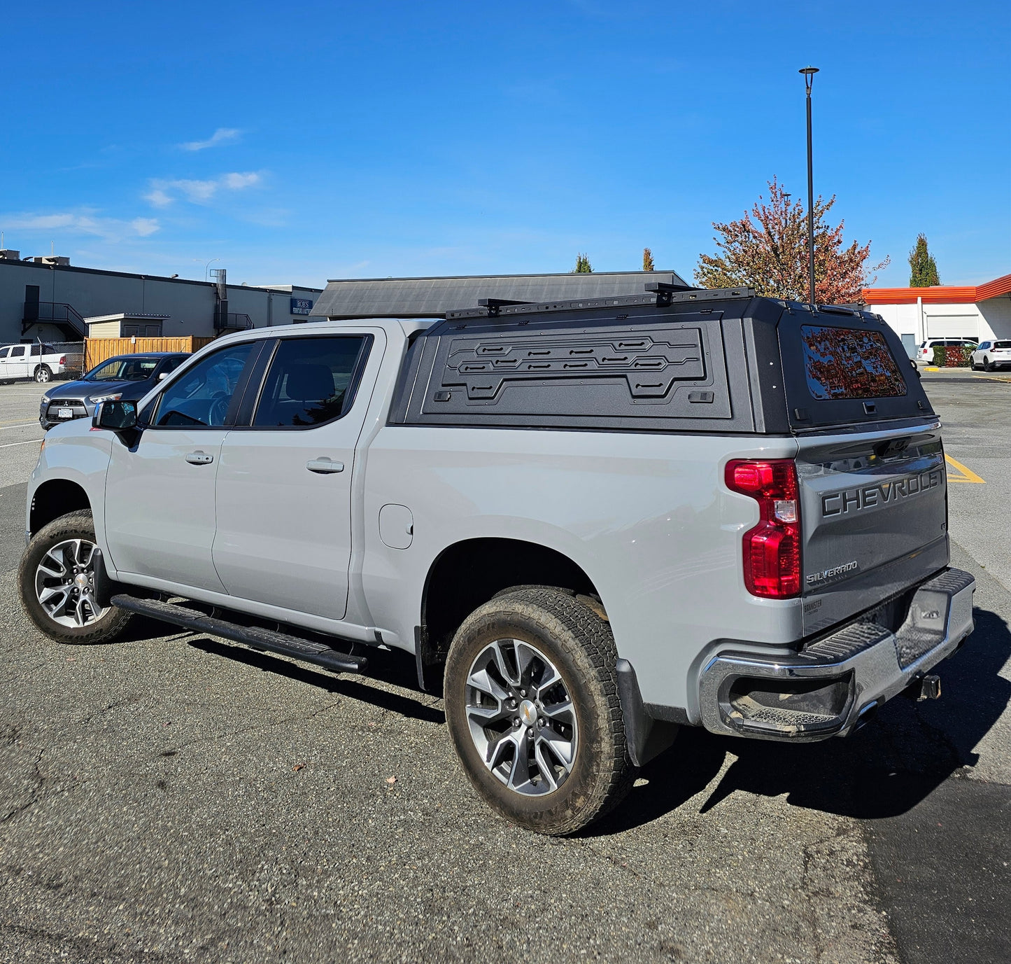 Chevrolet Silverado GMC Sierra 1500 5.8/6.5FT Canyon/Colorado 5FT Truck canopy caps pickup truck bed parts Aluminum Gullwing side doors