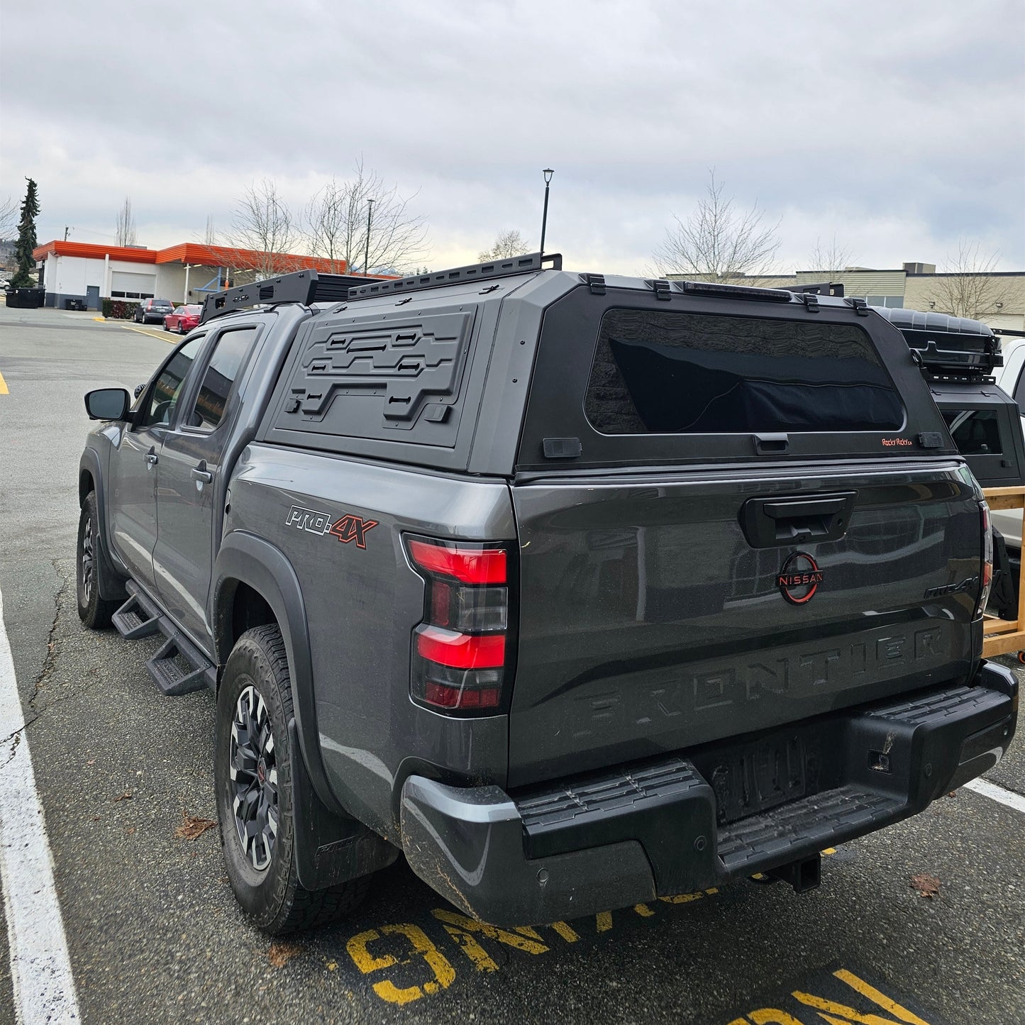 Truck canopy special for Nissan Frontier 5FT truck bed caps Aluminum Gullwing side doors