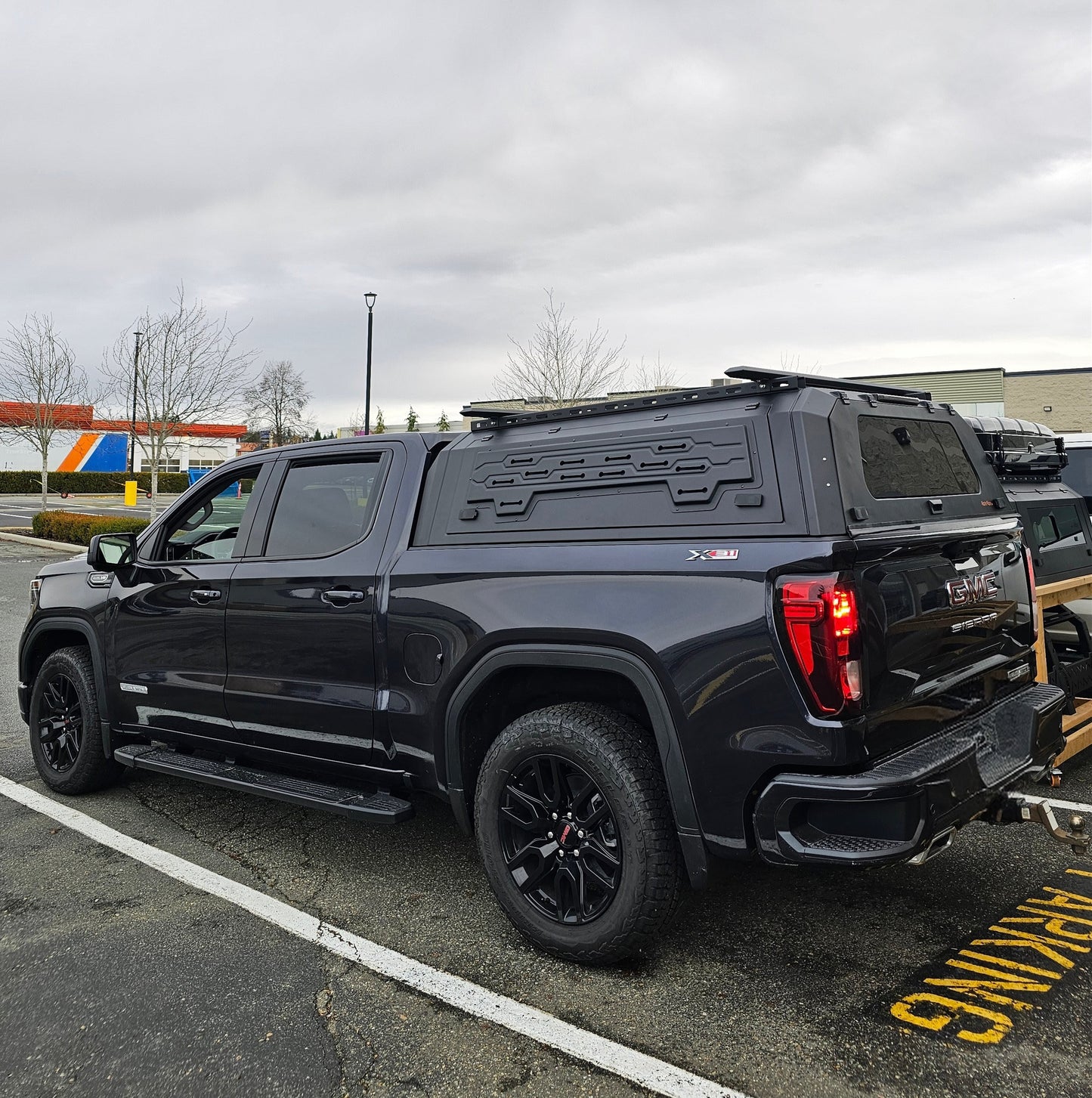 Chevrolet Silverado GMC Sierra 1500 5.8/6.5FT Canyon/Colorado 5FT Truck canopy caps pickup truck bed parts Aluminum Gullwing side doors