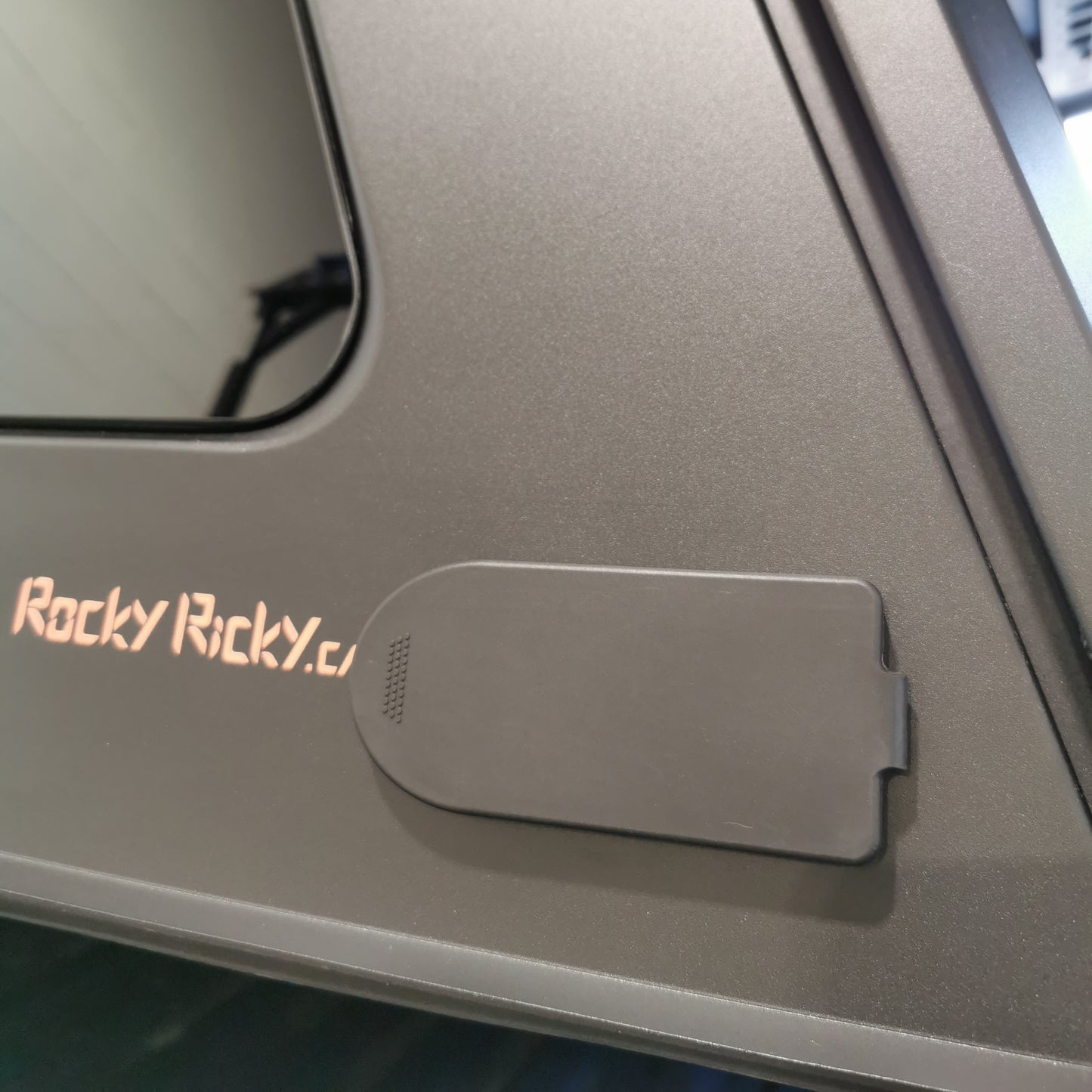 Light Cavalry Truck Canopy accessories, toolbox, crossbars, mounting clamps, tailgate safety plate, lock covers