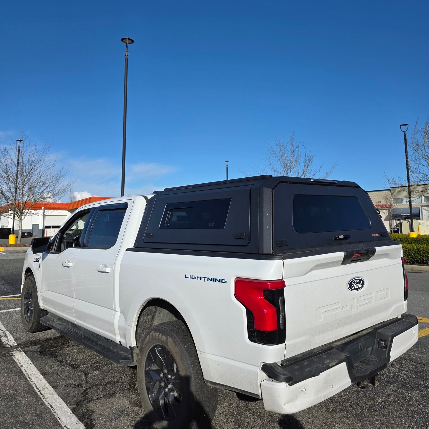 FORD F150（Raptor/Lightning）5.5FT/6.5FT TRUCK canopy caps bed cover Aluminum, Gullwing side doors