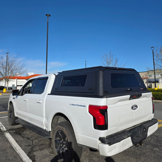 FORD F150（Raptor/Lightning）5.5FT/6.5FT TRUCK canopy caps bed cover Aluminum, Gullwing side doors