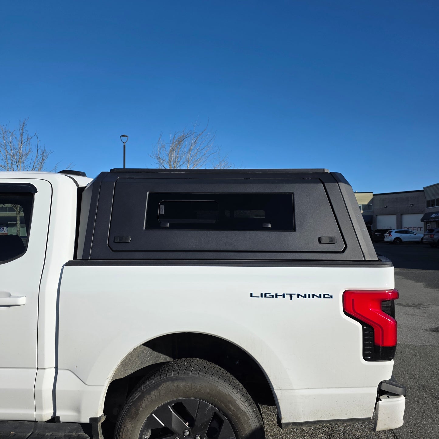 FORD F150（Raptor/Lightning）5.5FT/6.5FT TRUCK canopy caps bed cover Aluminum, Gullwing side doors