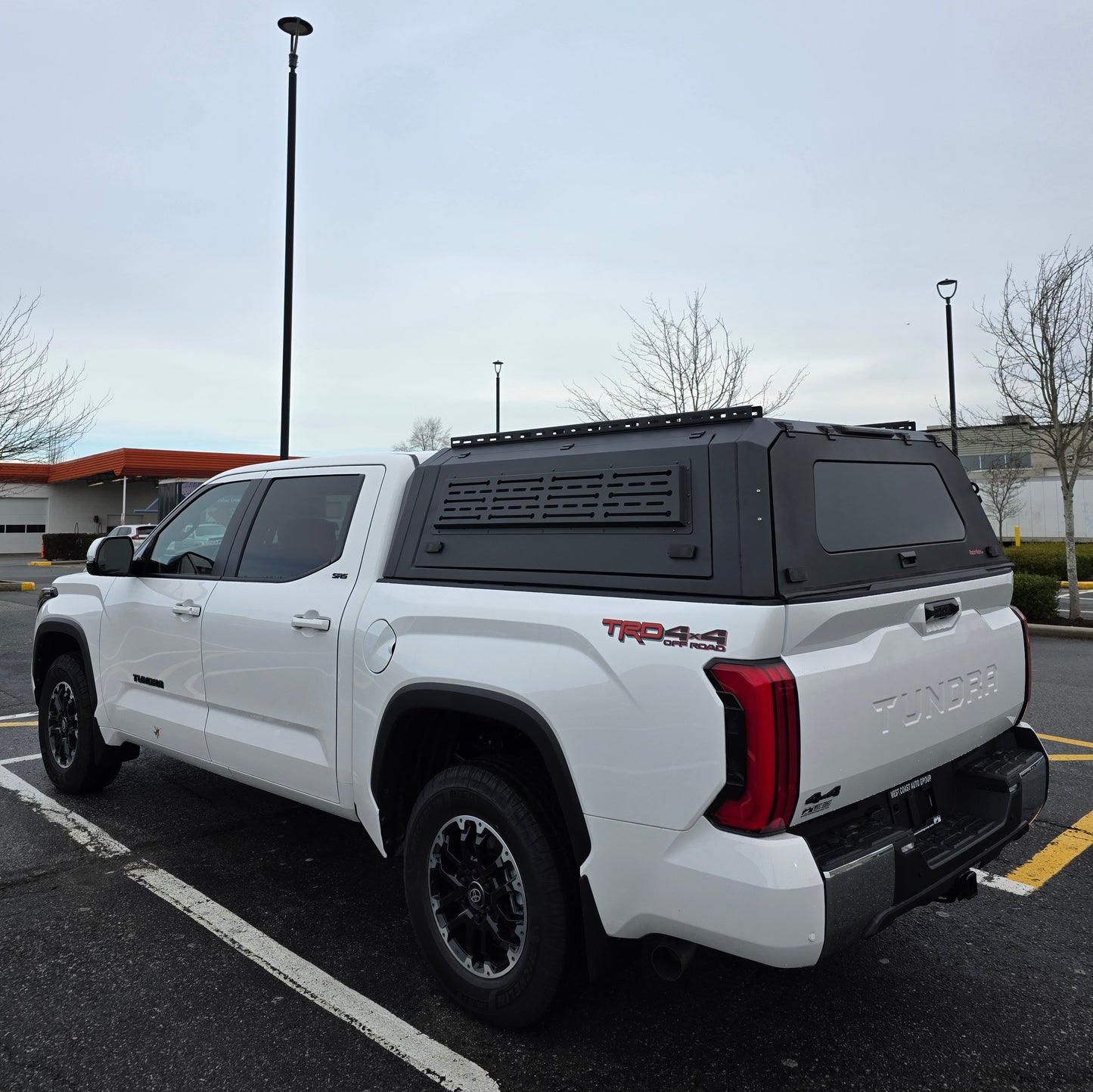 Toyota Tundra  truck canopy caps pickup truck bed parts Aluminum, Gullwing side doors