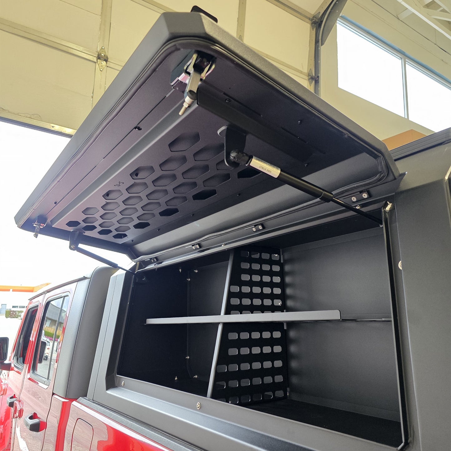 Jeep Gladiator truck canopy caps Truck storage expandable rack crossbar roof tent