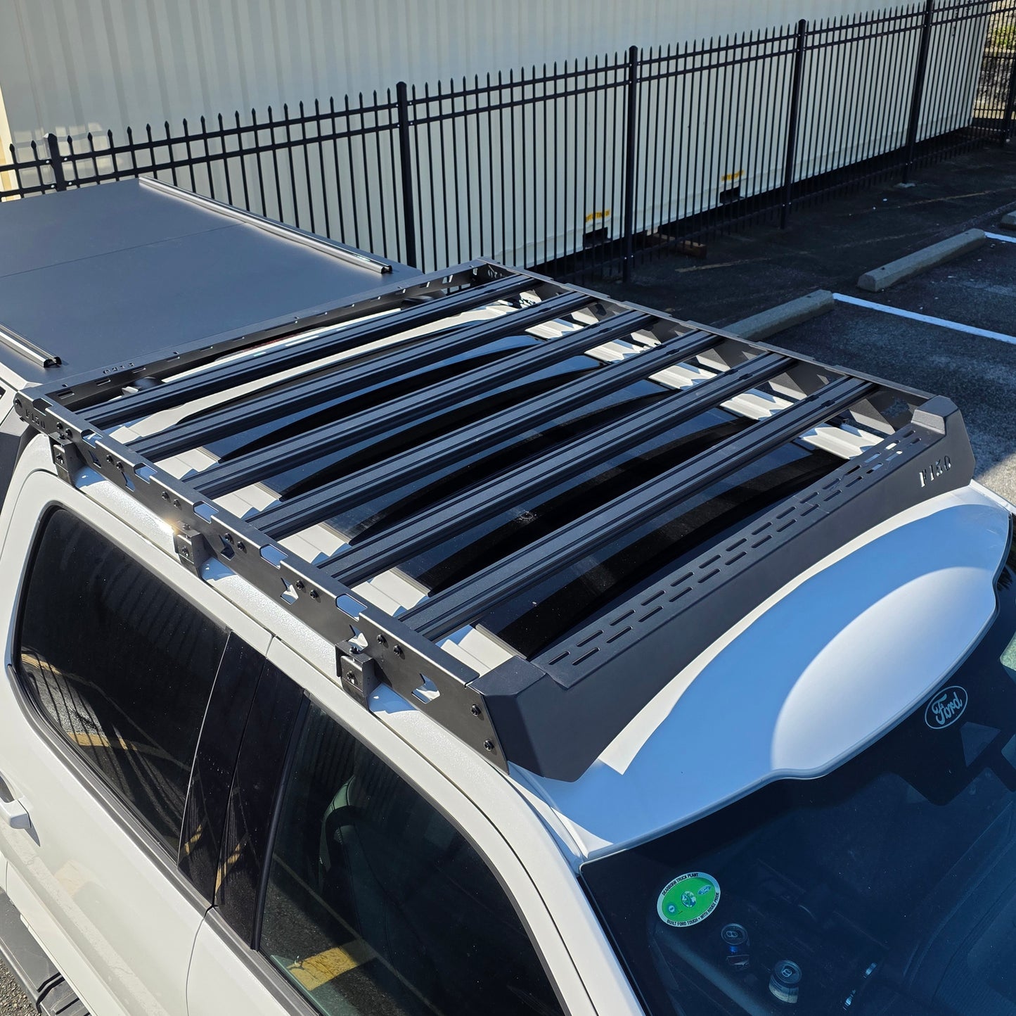 Ford F150（Raptor/Lightning)Roof platform system Steel and Aluminum Roof rack Expandable roof tent bicycle kayak No drilling required