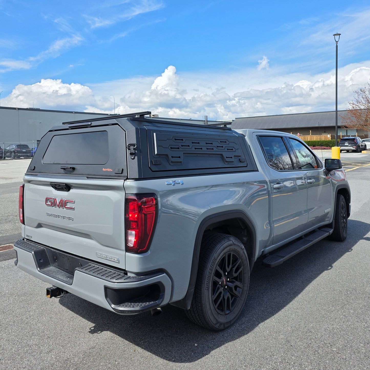 Chevrolet Silverado GMC Sierra 1500 5.8/6.5FT Canyon/Colorado 5FT Truck canopy caps pickup truck bed parts Aluminum Gullwing side doors