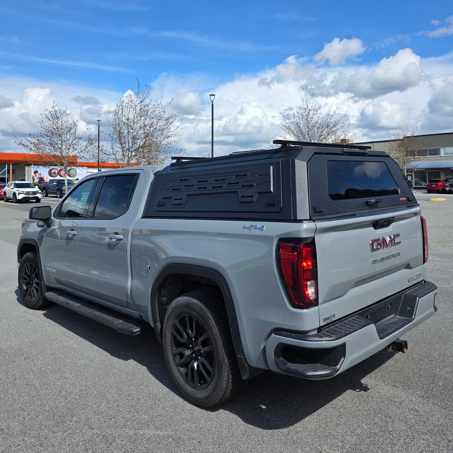 Chevrolet Silverado GMC Sierra 1500 5.8/6.5FT Canyon/Colorado 5FT Truck canopy caps pickup truck bed parts Aluminum Gullwing side doors