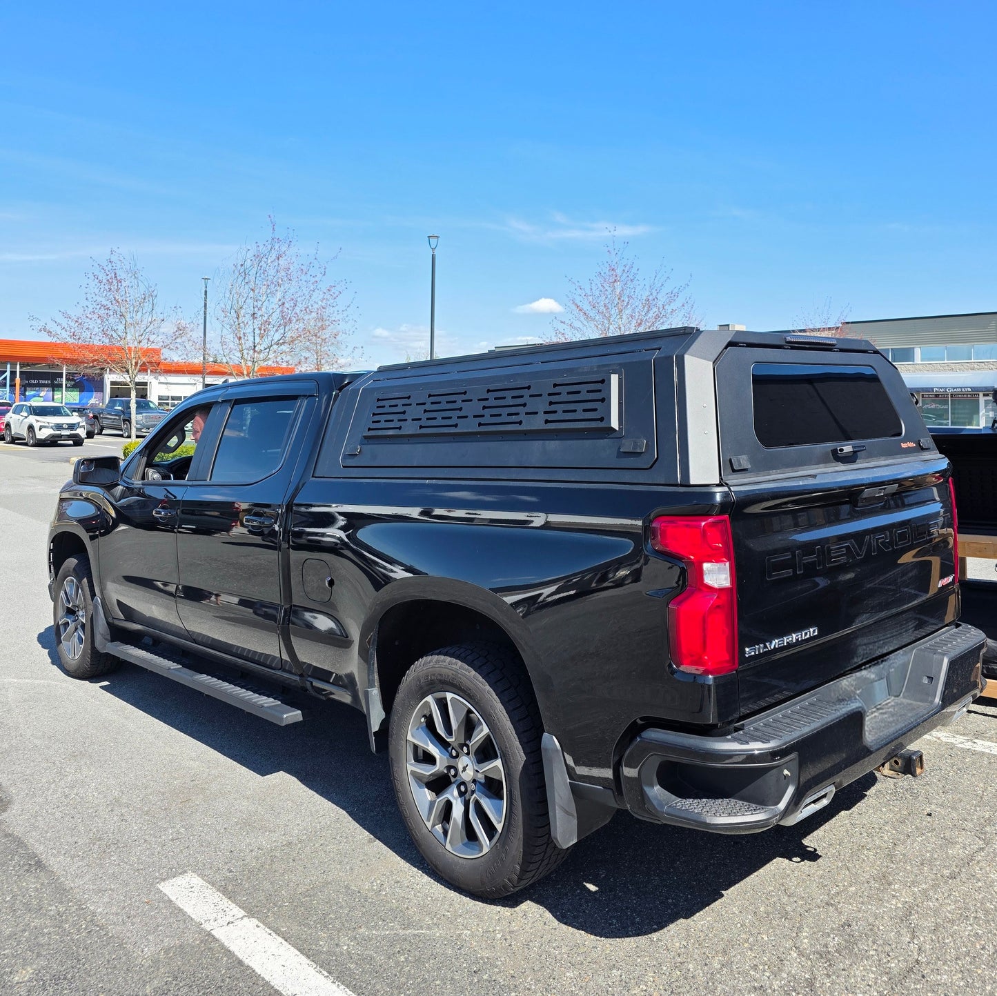 Chevrolet Silverado GMC Sierra 1500 5.8/6.5FT Canyon/Colorado 5FT Truck canopy caps pickup truck bed parts Aluminum Gullwing side doors